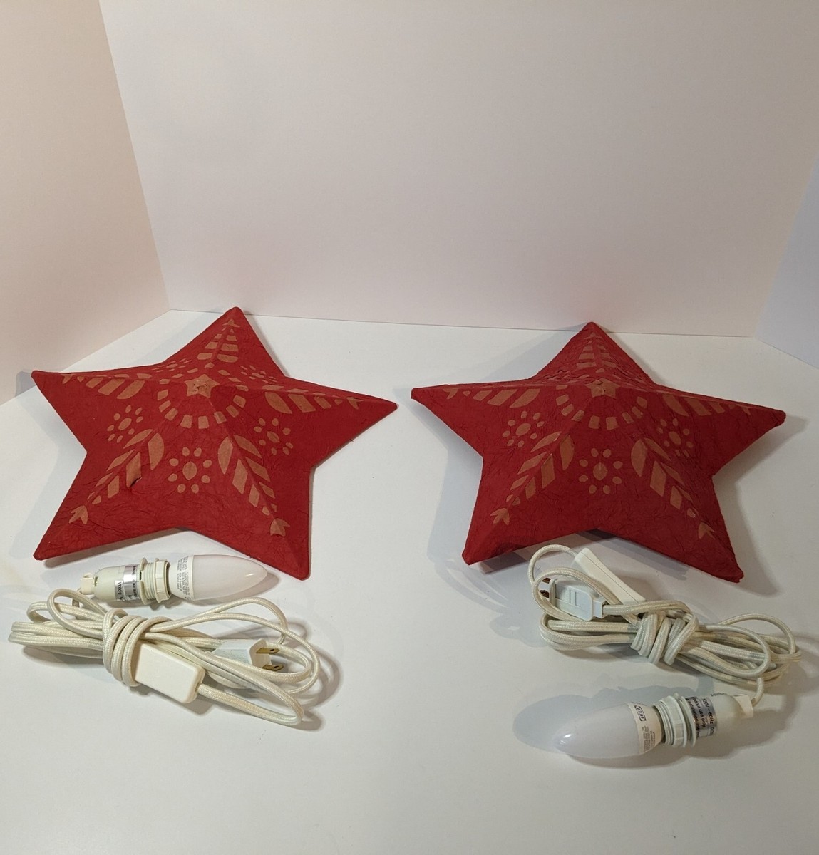 IKEA Strala Red Star Light with Cord and Bulb 2015, Hanging Art
