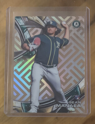 2016 Topps High Tek #HT-SM Sean Manaea Blocks Pattern Rookie Oakland /Mets RC