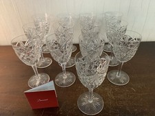 9 copas de vino tinto modelo Lagny cristal de Baccarat (precio por unidad)