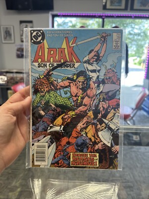 ARAK SON OF THUNDER #39 DC COMICS 1984 BAGGED AND BOARDED