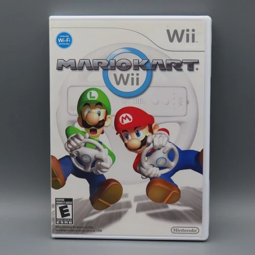 Mario Kart Wii Nintendo Wii 2008 Complete with Manual CIB Tested and Working