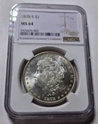 1878-S MORGAN $1 Dollar Silver Coin ~ NGC Cert MS64 BUnc ~ Proof Like Eye Appeal