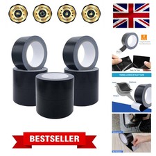 8 Pack Waterproof Duct Tape - 48mm x 25m Strong Adhesive for Versatile Repairs 0.12 per metre