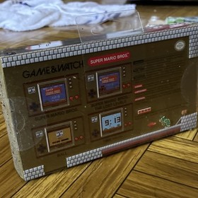 Nintendo Game & Watch Super Mario Bros. Color Screen Gold Handheld Console
