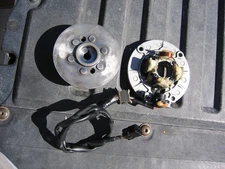 1998 1999 YAMAHA YZ400F OEM GREAT WORKING STATOR GENERATOR & ROTOR 5BE-85560-00-