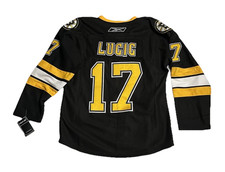 Boston Bruins Bear Alternate Jersey Men's Large Reebok NHL Lucic #17 CCM Size 50