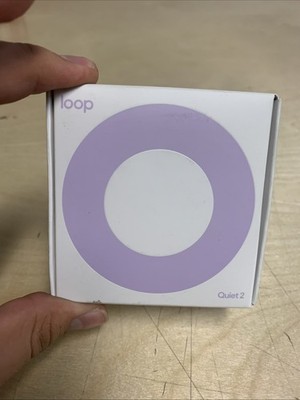 LOOP Quiet 2 Ear Plugs-Ultra Comfy Reusable Noise | Violet | New