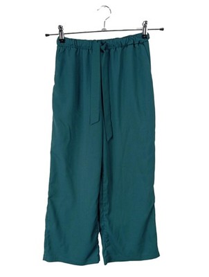 KIABI Paperbag-Hose Damen Hose Gr. DE 34 türkis Elegant