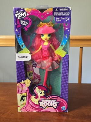 My Little Pony Roseluck Rainbow Rocks Equestria Girls Hasbro Doll Factory Sealed