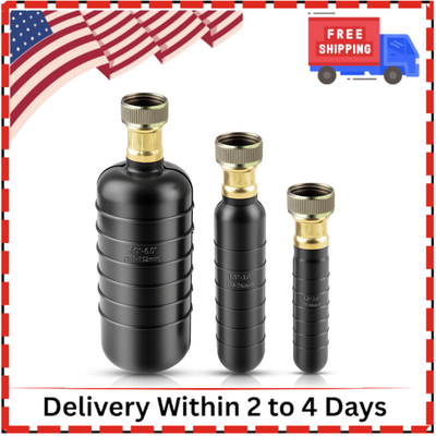 #ad 3 PCS Drain Cleaning Bladder Kit Fits 1quot; to 6quot; Pipes Water Pressure Unclogg $23.99