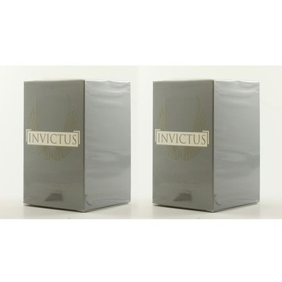 2x Paco Rabanne Invictus aftershave lotion 100ml
