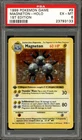 Pokemon PSA 6 EX-MT 1st Edition Base Set Holo Magneton 9/102
