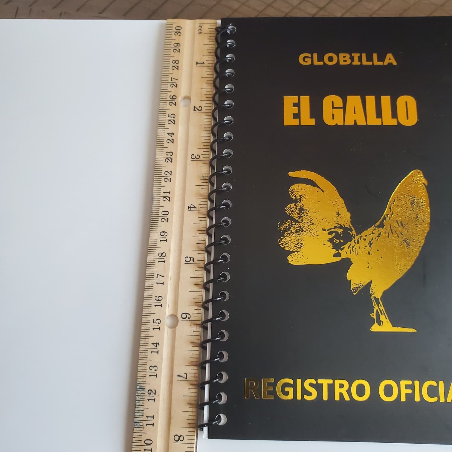 как выглядит GLOBILLA Rooster Breeding Record Book Poultry Log Spiral Bound Chicken Register фото