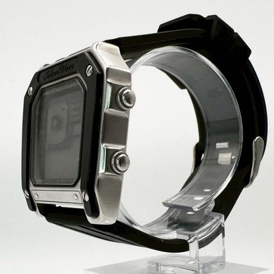 SEIKO Digiborg G757-5000 Silver Wave 80s Digital Watch 007 Bond