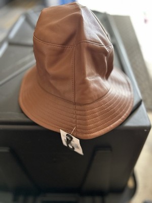 David & Young DY-Bell  Brown Soft Polyester Bucket Hat Vintage 90 s