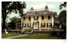 Postcard HOUSE SCENE Cambridge Massachusetts MA f/01 AR7626