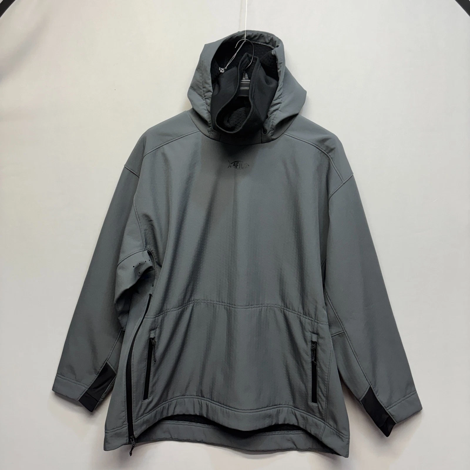 AFTCO Men Reaper Windproof Pullover Jacket Size 3XL Fishing Softshell D097 -2