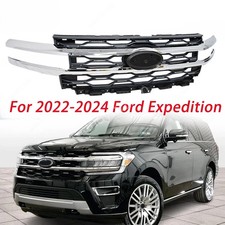 New Front Bumper Grille Chrome Plated For 2022 2023 2024 Ford Expedition New