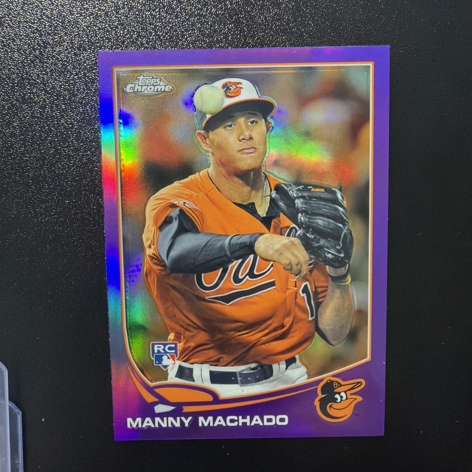 2013 Topps Chrome - Manny Machado Rookie  #12 Purple Refractor (RC) 🔥
