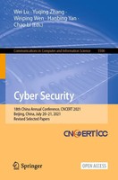 Wei Lu (U. A.) | Cyber Security | Taschenbuch | Englisch (2022) | X | Springer