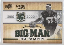 2009-10 Upper Deck Greats of the Game Big Man on Campus LeBron James #113 04lf
