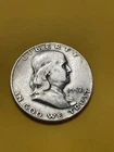 1952 d Franklin Half Silver Dollar