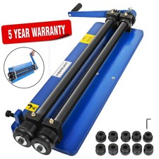 18" Bead Roller Former Swager Rotary Metal Sheet Swaging Machine 6 Roll Set NEW