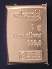 1 gram Silver Bar - Valcambi Switzeland .999 Pure silver bullion.FREE shipping