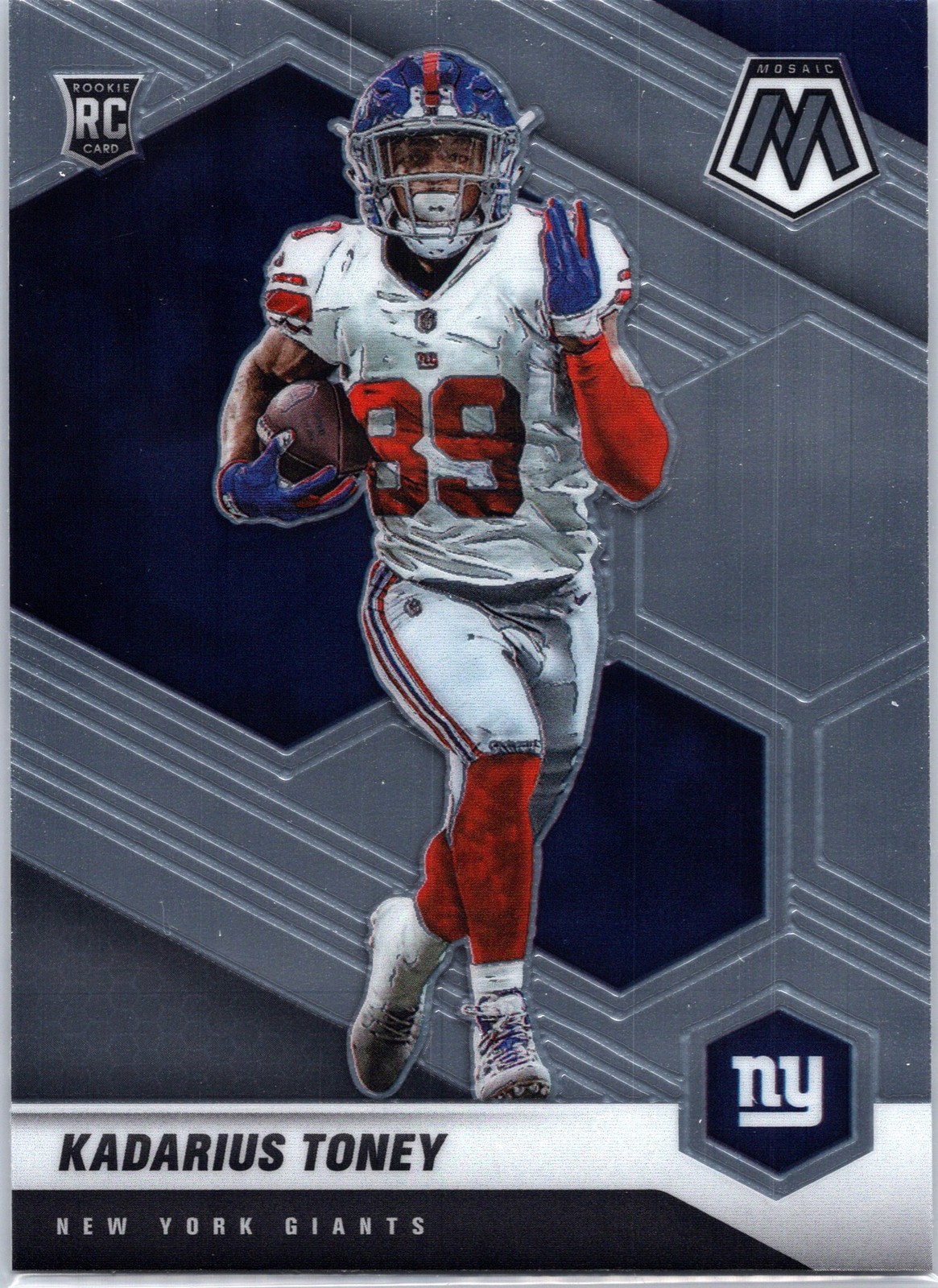 2021 Panini Mosaic #312 Kadarius Toney New York Giants