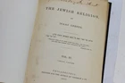 Rare 1866-1867  First Edition – Isaac Leeser  DISCOURSES ON THE JEWISH RELIGION