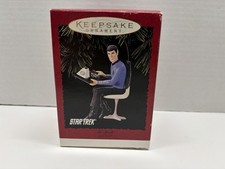 Hallmark Keepsake Ornament "Star Trek Mr. Spock" Vintage 1996