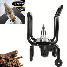 2200W Electric Wood Splitter Machine Cones Timber Wood Splitting Tool