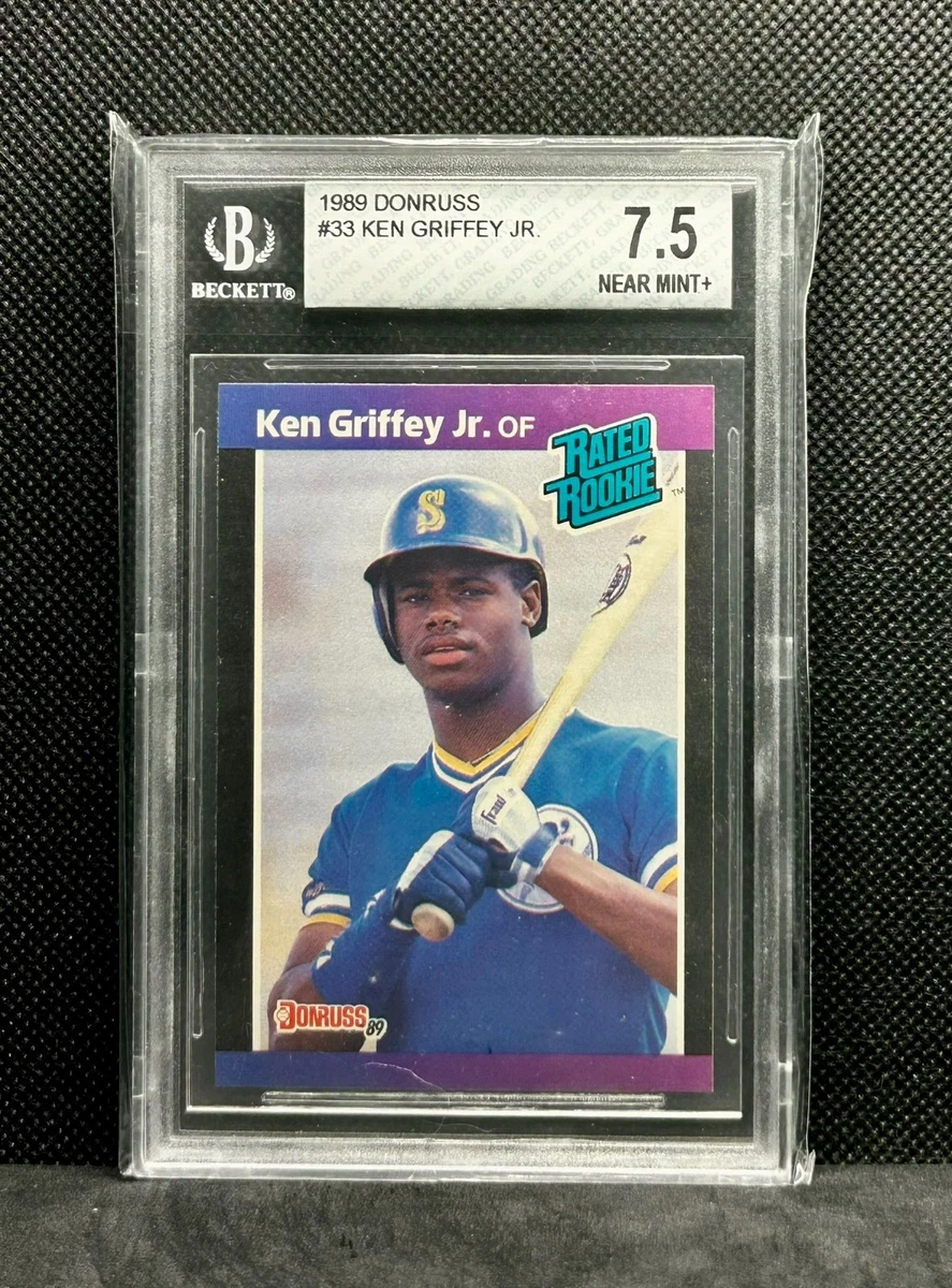 Ken Griffey Jr Baseball Grade 7.5 Rookie Sports Trading Cards & Accessories  for sale
