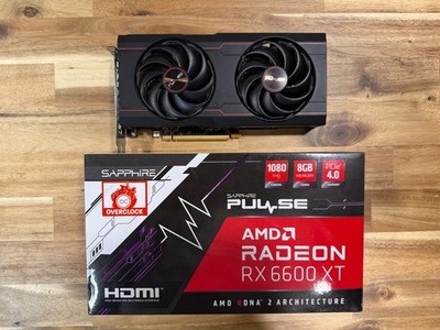 SAPPHIRE PULSE AMD Radeon RX 6600 XT GDDR6 8GB Graphics card | eBay