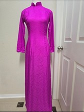 Ao Dai- Vietnamese Long Dress- size M