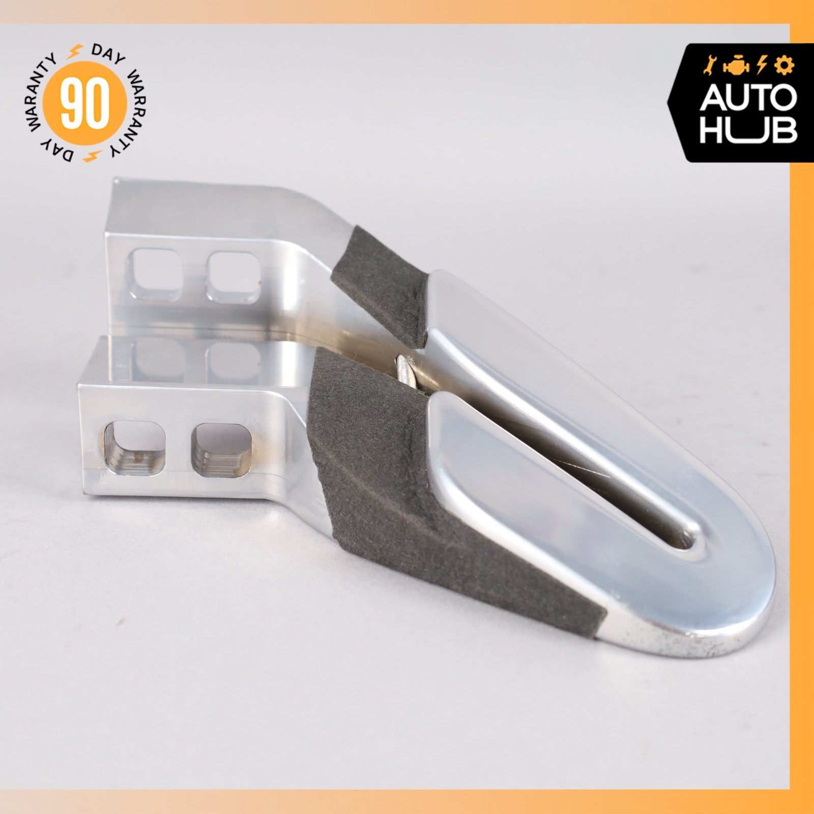 06-17 Aston Martin V8 Vantage Coupe Left Seat Belt Guide Bezel Trim OEM 26k