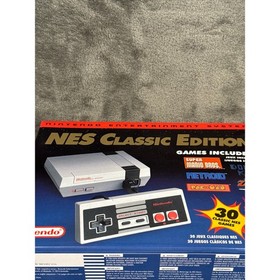 Nintendo NES Classic Edition Console 30 Games Gray Excellent Retro Mini System