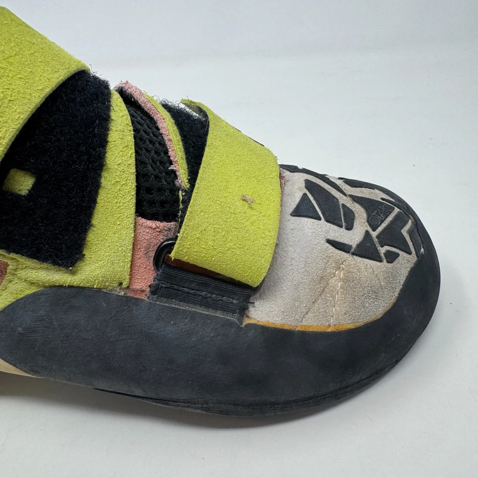 La Sportiva Otaki Rock Climbing Shoes Blue Flame P3 System Men's Size US 7.5 40 - Image 4 of 4