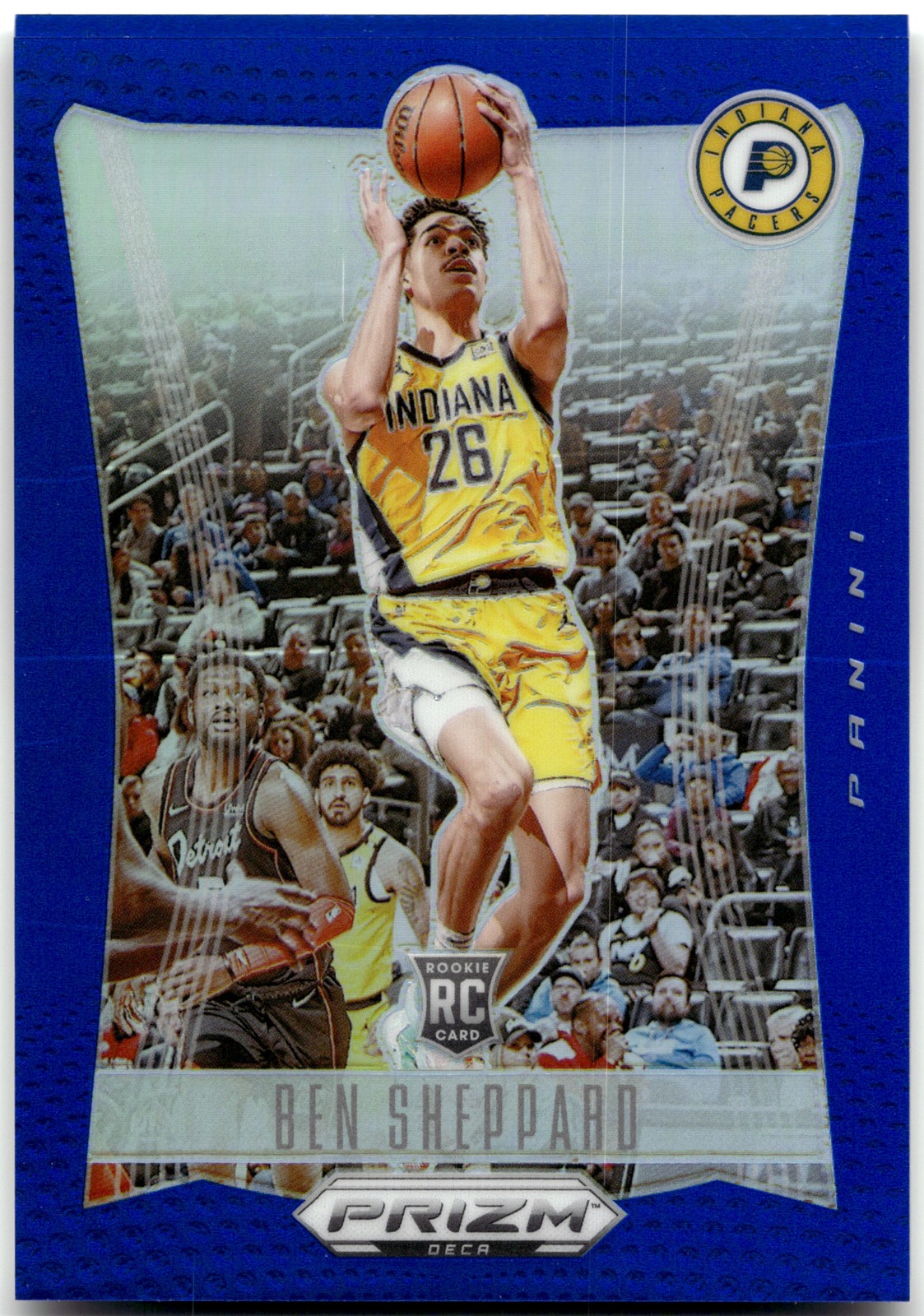 2023-24 Panini Prizm Deca #100 Ben Sheppard Prizms Blue #081/149
