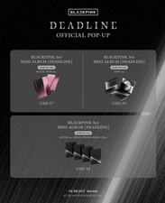 [Pre-order] Blackpink 3rd mini album [DEADLINE] black ver.