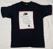 Vintage Wizard Of Oz TShirt LG 20.5” X 29” Dear Dorothy Hate Oz TOTO USA Made