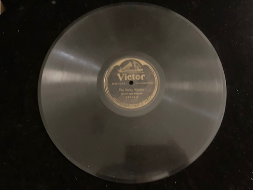 VICTOR RECORD I CAMERIERI OSCURI DUO COMICO Golden & Marlow 1918 78 giri raro - Foto 3 di 4