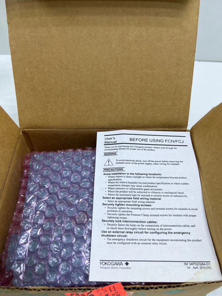 YOKOGAWA NFAI841-S00 S2, Analog I/O Module - Image 3 of 4