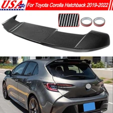 JDM Rear Spoiler Carbon Fiber ABS Fit Toyota Corolla XSE SE Hatchback 2019-2024