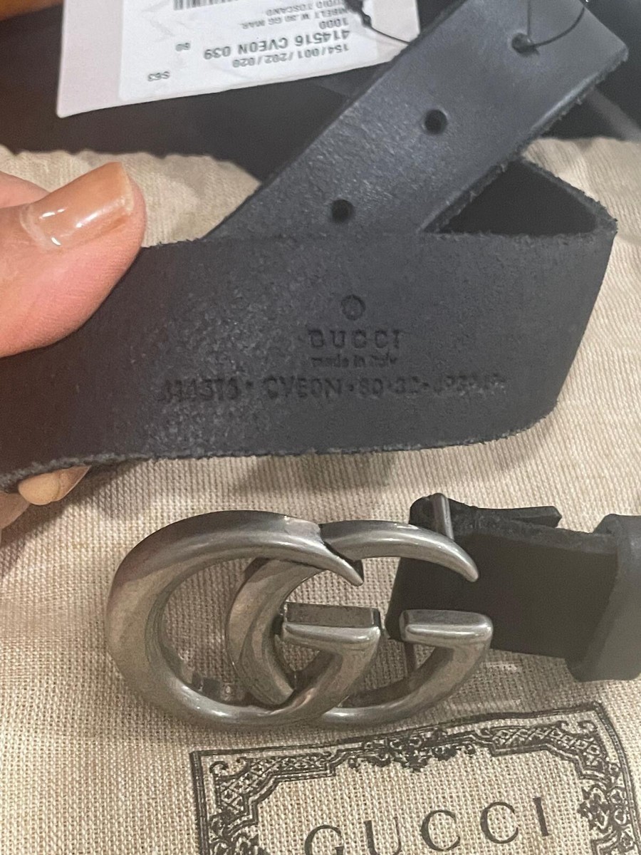 Gucci GG Marmont thin leather Belt (Unisex) 414516 CVE0N Gucci GG Marmont thin leather Belt (Unisex) 414516 CVE0N
