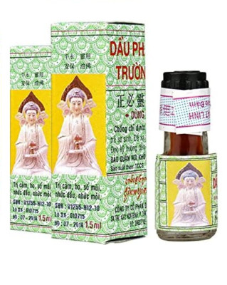 Phat Linh-Truong Son Medicated Oil 1.5ml Colds Cough Headache 20 boxes