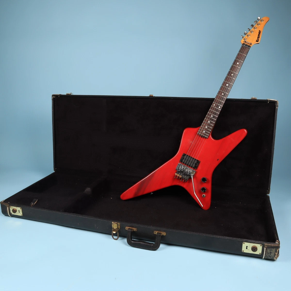 1986 Kramer Voyager Electric Guitar w Case eBay