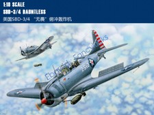 Merit 61801 1/18 Scale SBD-3/4 Dauntless Dive...