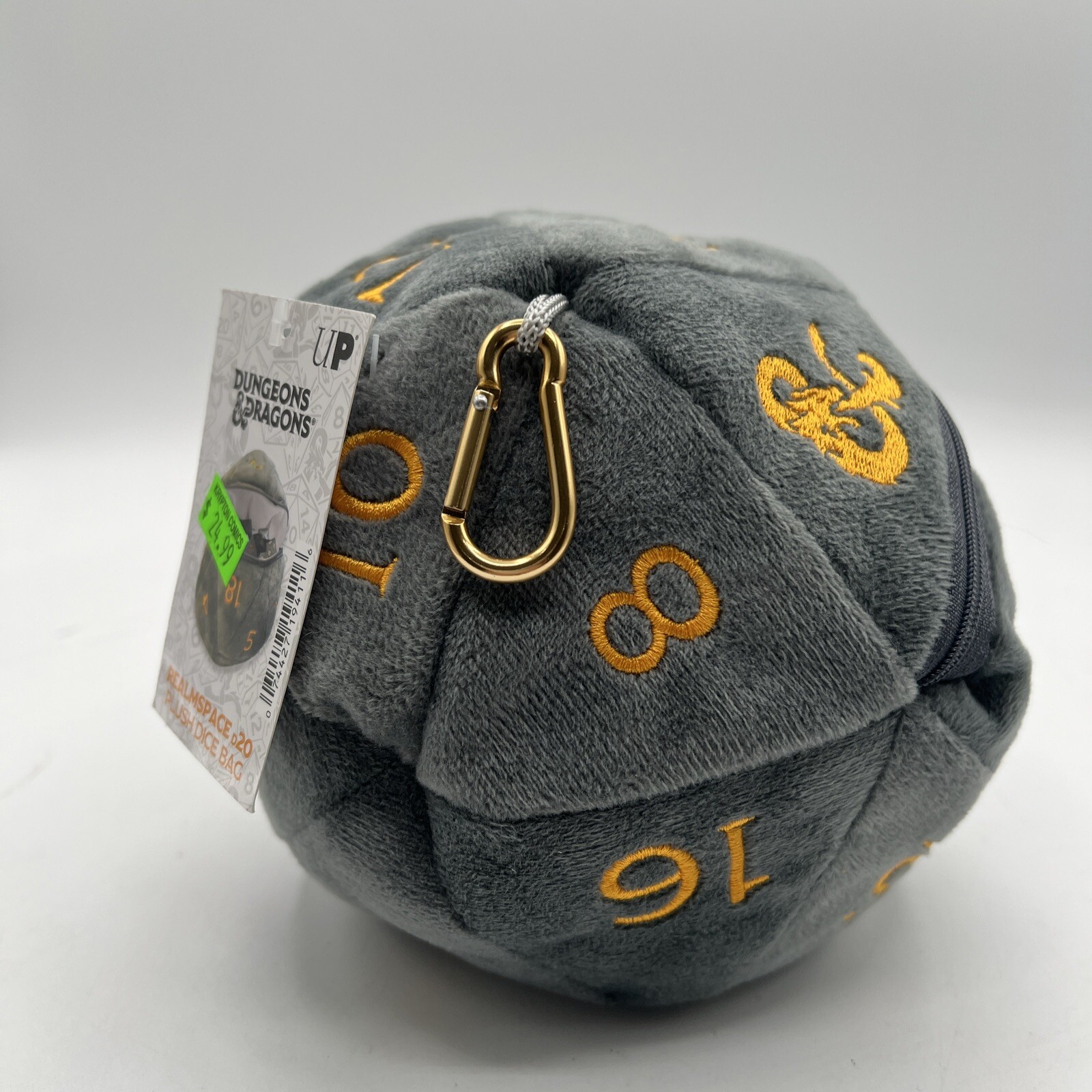 Dungeons & Dragons Ultra Pro Plush Dice Bag Realmspace d20