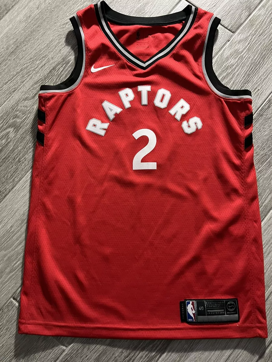 Official Nike Kawhi Leonard Toronto Raptors Icon Swingman Basketball Jersey  40